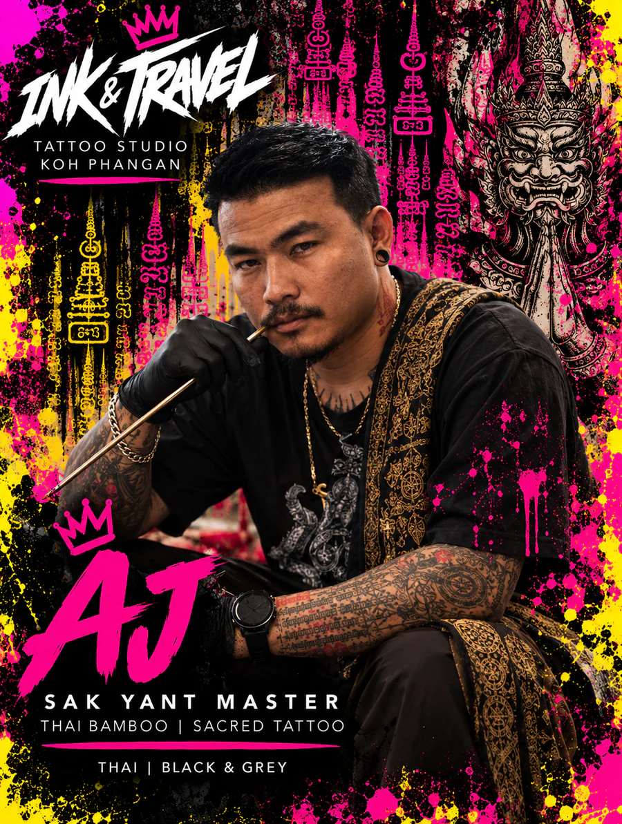Maestro AJ, Sak Yant