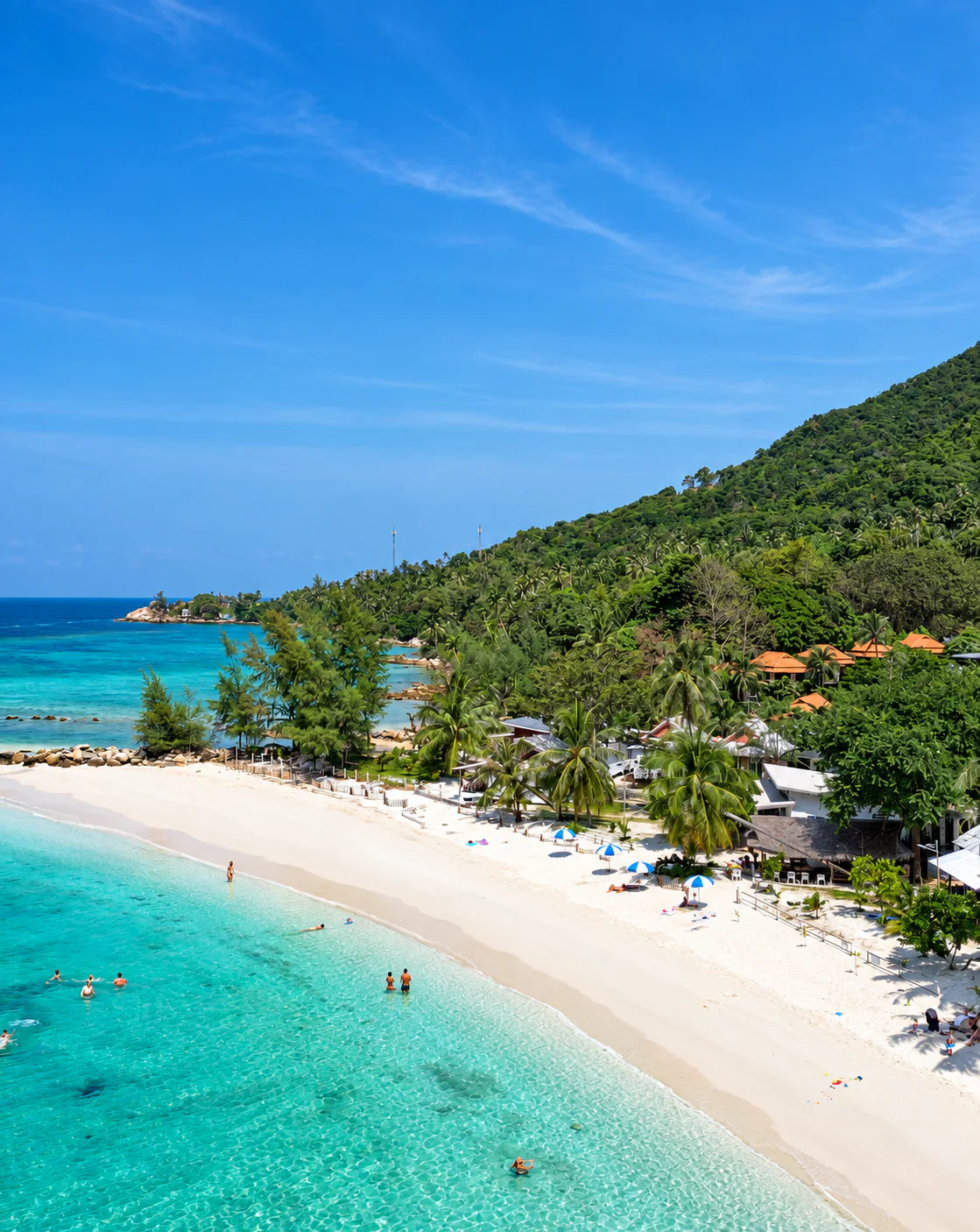 ภูมิทัศน์เขตร้อน Koh Phangan